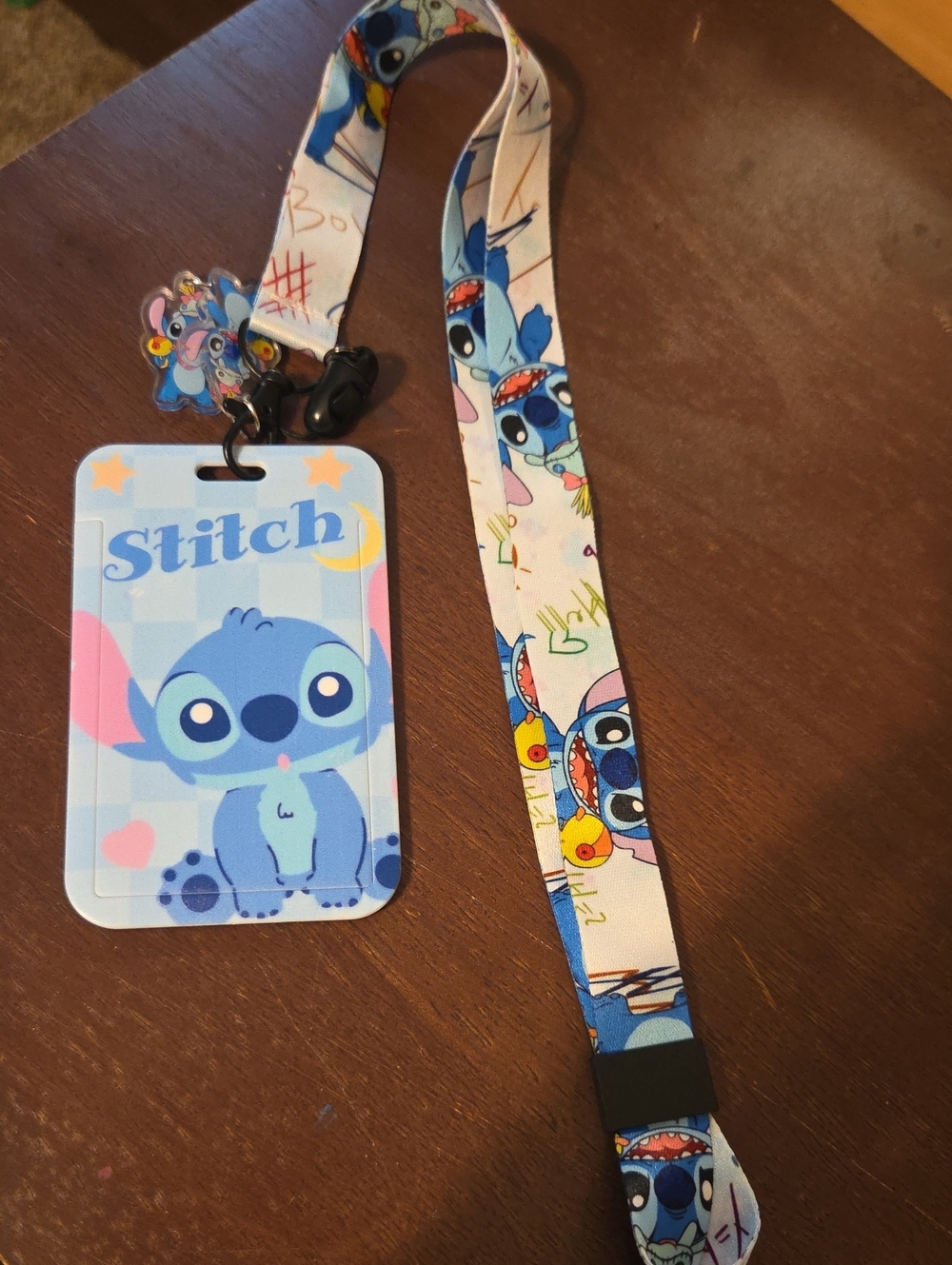 Disney Badge Holder And Lanyard